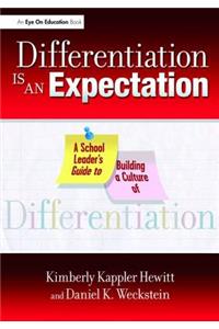 Differentiation Is an Expectation