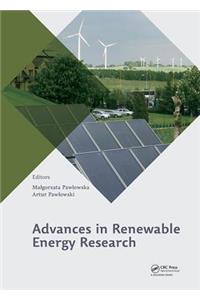 Advances in Renewable Energy Research