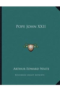 Pope John XXII