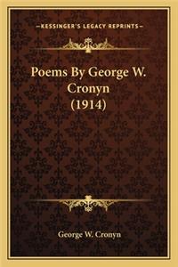 Poems by George W. Cronyn (1914)