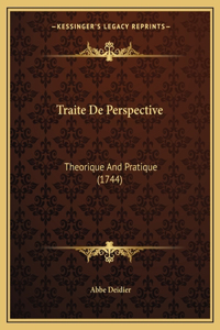 Traite De Perspective