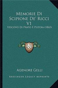 Memorie Di Scipione de' Ricci V1