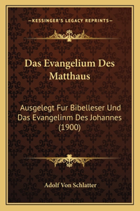 Das Evangelium Des Matthaus