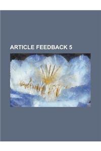 Article Feedback 5