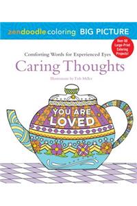 Zendoodle Coloring: Caring Thoughts