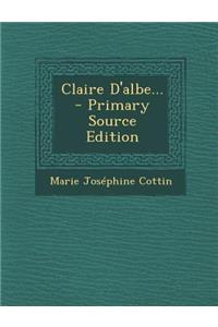Claire D'albe...
