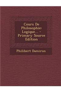Cours de Philosophie