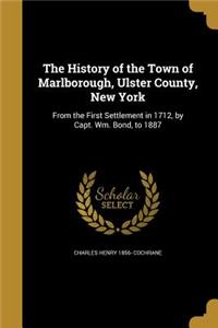 History of the Town of Marlborough, Ulster County, New York