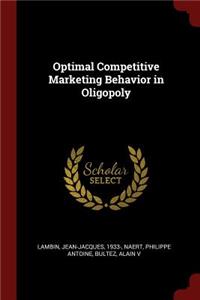 Optimal Competitive Marketing Behavior in Oligopoly