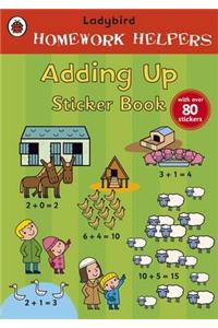 Ladybird Homework Helpers: Adding Up Sticker Book