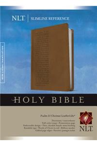 NLT Slimline Reference Bible, Chestnut