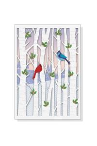 Mini Box: Birds in Birches Laser