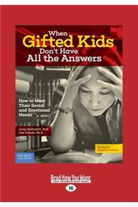 When Gifted Kids Don't Have All the Answers