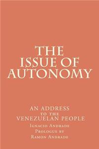 Issue of Autonomy