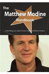 Matthew Modine Handbook - Everything You Need to Know about Matthew Modine