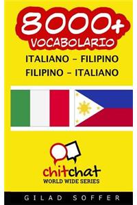 8000+ Italiano - Filipino Filipino - Italiano Vocabolario