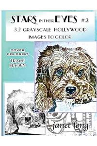 Stars in Their Eyes Volume 2: 32 Vintage Hollywood Grayscale Images to Colorize