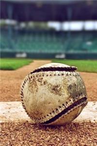 A Used Baseball on a Field Sports and Recreation Journal