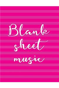 Blank Sheet Music