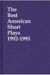 The Best American Short Plays 1992-1993
