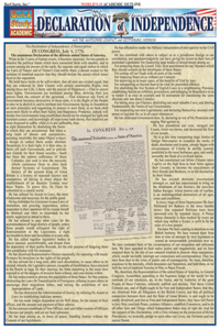 Declaration of Independence: With the Mayflower Compact and Gettysburg Address