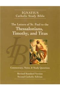 Letters of St. Paul to the Thessalonians, Timothy, and Titus