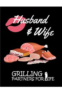 Husband and Wife Grilling Partners for Life