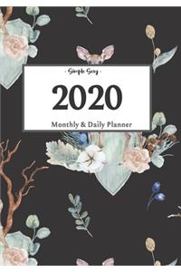 2020 Planner Daily and Monthly