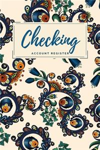 Checking Account Register