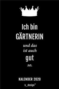 Kalender 2020 für Gärtner / Gärtnerin