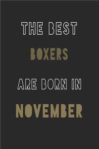 The Best boxers are Born in November journal