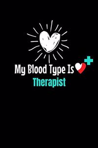 My Blood Type Is Therapist