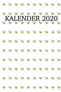 Kalender 2020: Vogel Kalender oder Terminplaner, Terminkalender zum organisieren, planen, sturkturieren und notieren, auch als Taschenkalender, Taschenplaner, für 