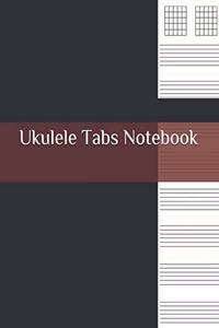 Ukulele Tabs Notebook