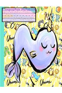 N Composition Notebook