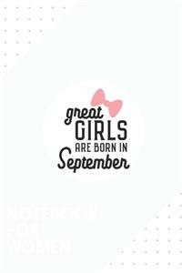 Notebook for Women