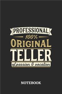 Professional Original Teller Notebook of Passion and Vocation