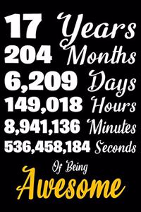 17 Years Of Being Awesome