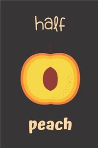half peach