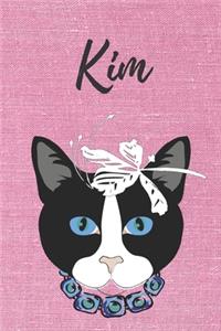 Personalisiertes Notizbuch - Katze Kim