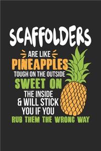 Scaffolders Are Like Pineapples. Tough On The Outside Sweet On The Inside