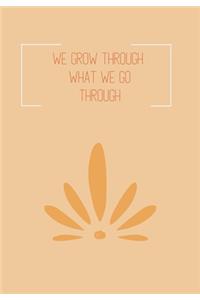 We Grow Through What We Go Through