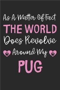 As A Matter Of Fact The World Does Revolve Around My Pug