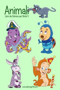 Animali Libro da Colorare per Bimbi 5