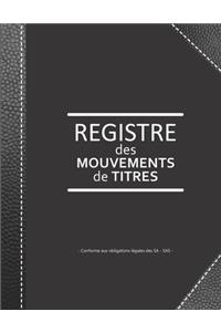 Registre des mouvements de titres