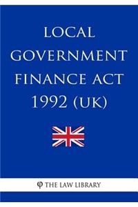 Local Government Finance Act 1992