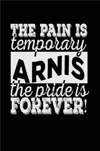 The Pain Is Temporary The Pride Is Forever! Arnis