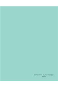 Composition Journal Notebook