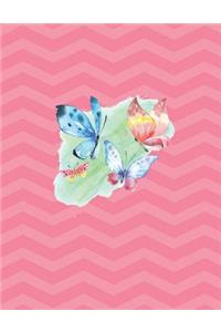 Butterfly Notebook - College Ruled