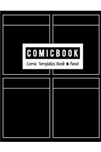 Comic Book 8 Panel